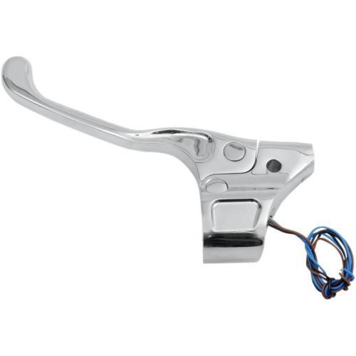 Performance Machine - Performance Machine Cable Actuated Clutch Lever Assembly Contour Billet Handlebar Control (07-13 Style) - Chrome - 0062-2046-CH
