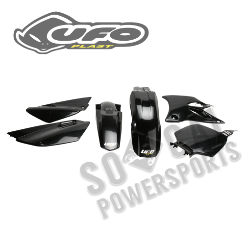 UFO Plastics - UFO Plastics Complete Body Kit - Black - YAKIT306-001