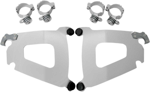 Memphis Shades - Memphis Shades Trigger-Lock Mount Kit for Bullet Fairing - Polished - MEK1976