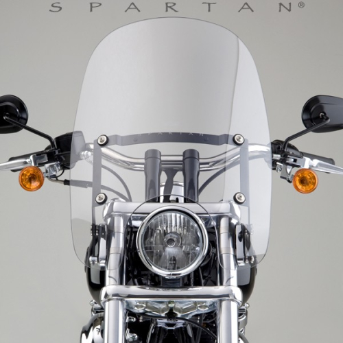 National Cycle - National Cycle Spartan Windshield - 18.50in - Clear - N21201