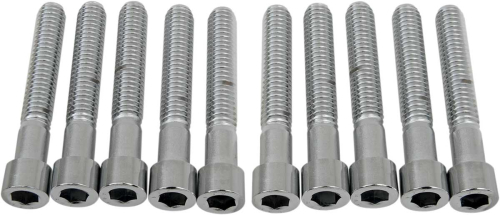 Drag Specialties - Drag Specialties Coarse-Thread Socket-Head Bolts - 5/16in.-18 x 2in. - MPB221S