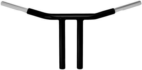 Wild 1 - Wild 1 1-1/4in. Chubby Psycho Chopper T-Bar - 10in. - Black - WO563B