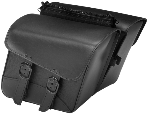 Willie & Max - Willie & Max Black Jack Compact Slant Saddlebag - 59588-00