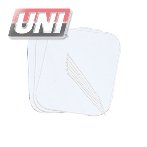 Uni - Uni Filter Unbreakable Number Plates - 12in. X 10in. - NP-300 W/C