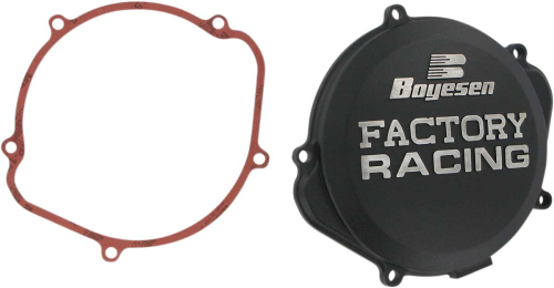 Boyesen - Boyesen Factory Clutch Cover - Black - CC-07XB