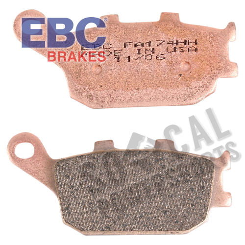 EBC - EBC Double-H Sintered Brake Pads - FA174HH