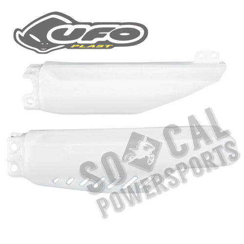 UFO Plastics - UFO Plastics Fork Slider Protectors - White - HO04612280