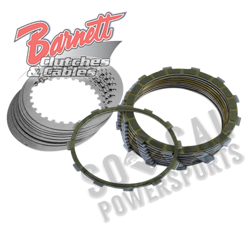 Barnett - Barnett Extra Plate Clutch Kit - Kevlar - 307-30-10013