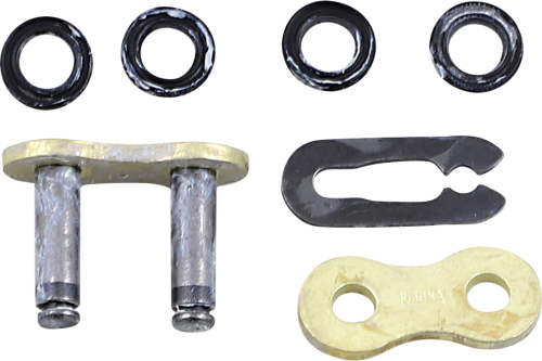 Regina Chain - Regina Chain Clip Connecting Link for 520 Z Ring Quad Chain - Gold - 42/135QUAD