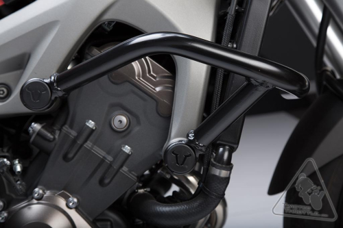 SW-MOTECH - SW-MOTECH Crash Bars Engine Guards for Yamaha FZ-09, FJ-09, & XSR900 - Black - SBL.06.525.10000/B