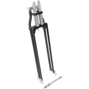 Drag Specialties - Drag Specialties +6in.  Custom Springer Forks - Black - 0401-0119