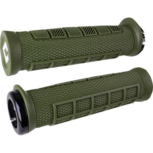 ODI - ODI E-MTB Lock-On Grip Elite Pro V2.1 - Green/Black - D33EPAG-B
