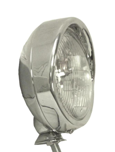 Emgo - Emgo 4 1/2in. Shallow Spotlight with Hooded Rim - 12V - 30W - Fluted Lens - 66-84179
