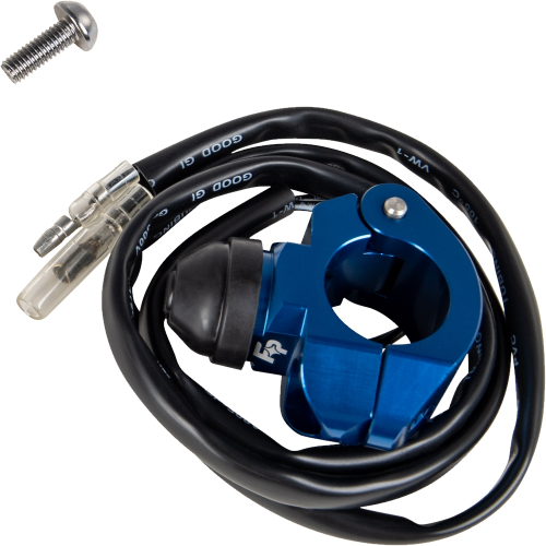 Fire Power - Fire Power Single Bolt Clamp Kill Switch - Blue - KS-02 BLUE