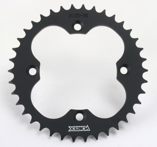 Vortex - Vortex Steel Rear Sprocket - Black - 39T - 203S-39