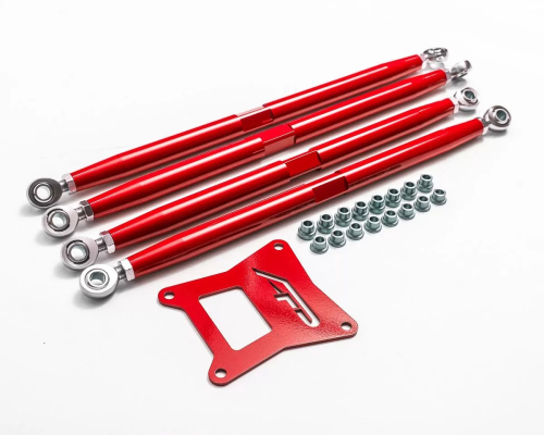 Agency Power - Agency Power Adjustable Radius Arms - Red - AP-RZR-200-R