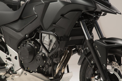 SW-MOTECH - SW-MOTECH Crash Bars Engine Guards for CB500X - Black - SBL.01.746.10000/B