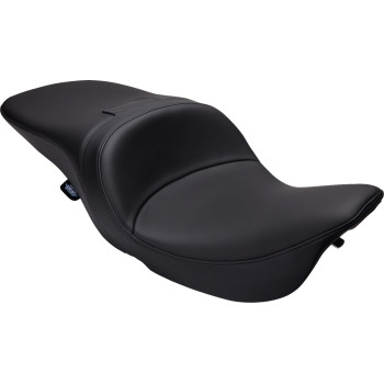 Drag Specialties - Drag Specialties Freedom Touring Seat - Double Diamond - Silver Thread - 0801-1508