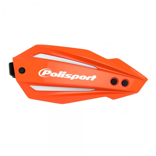 Polisport - Polisport Bullit Full Wrap Around Handguards - Orange - 8308600003