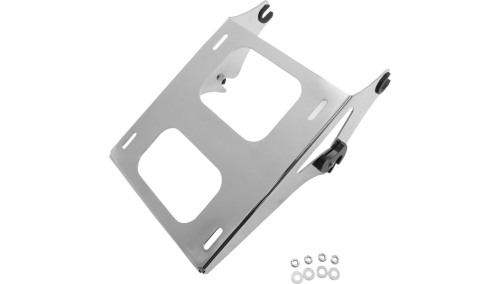 Drag Specialties - Drag Specialties Quick-Detach Tour Box Mount - Chrome - 1510-0964