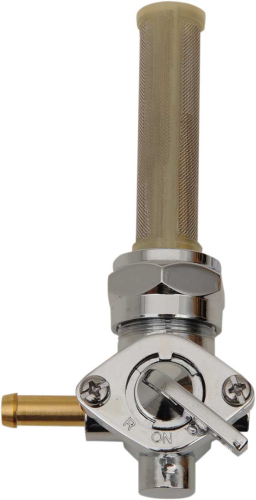 Drag Specialties - Drag Specialties Petcock - Forward Facing Outlet - Chrome - 0705-0282