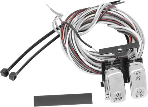 Drag Specialties - Drag Specialties Handlebar Start and Stop Switches - Chrome - 2106-0083