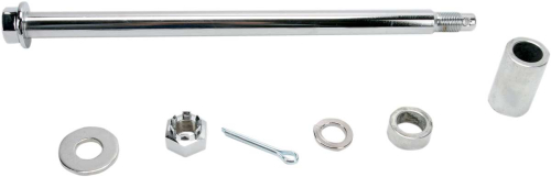 Drag Specialties - Drag Specialties Chrome Axle Kit - Rear - 16-0304-BC520