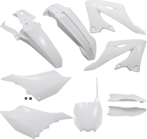 Acerbis - Acerbis Full Plastic Kit - White - 2936150002