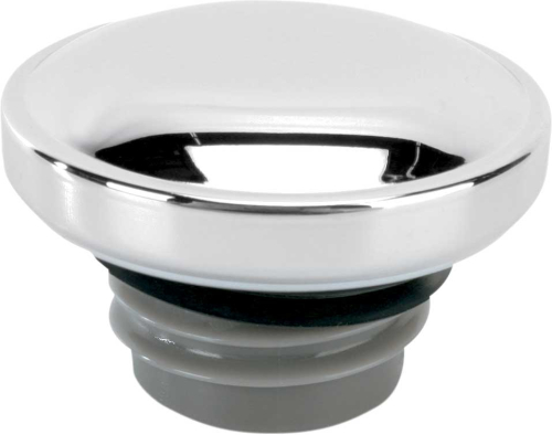 Drag Specialties - Drag Specialties Chrome Screw-In Gas Cap - Non-Vented - DS-390282