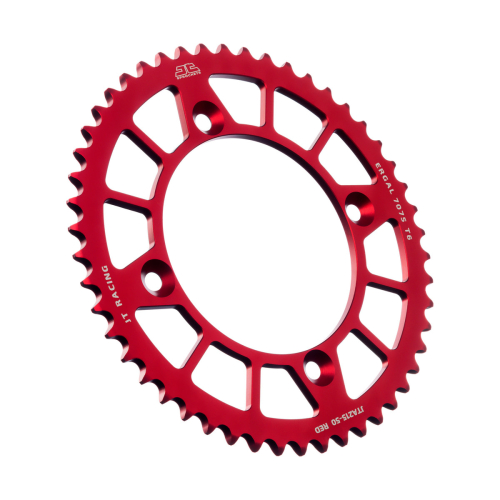JT Sprockets - JT Sprockets RaceLite Aluminum Rear Sprocket - 56T - Red - JTA215.56RED