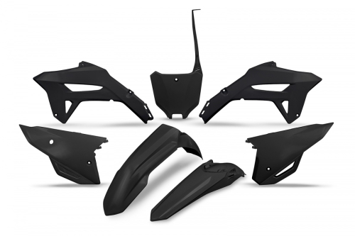 UFO Plastics - UFO Plastics Complete Body Kit - Black - HOKIT125-001