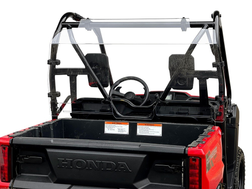 Spike Powersports - Spike Powersports Rear Windshield - Clear - 77-6700-R
