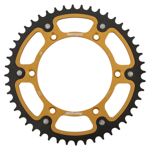 Supersprox - Supersprox Stealth Rear Sprocket - 48T - RST-245-48-GLD