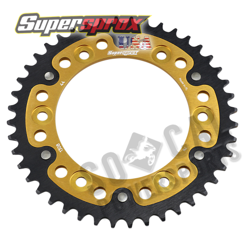 Supersprox - Supersprox Stealth Rear Sprocket - 44T - RST-1308-44-GLD