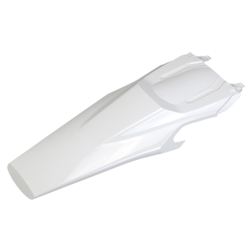 UFO Plastics - UFO Plastics MX Rear Fender - White - HU03399040