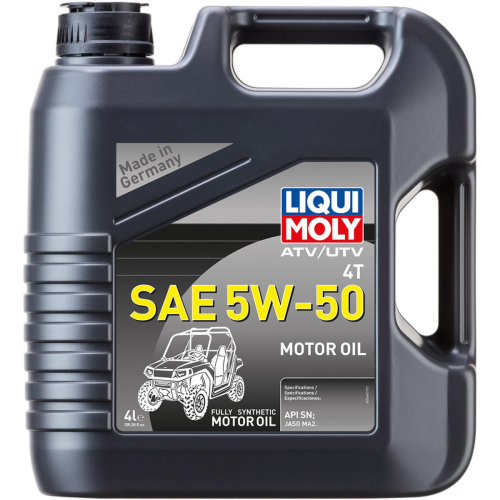 Liqui Moly - Liqui Moly 4T Synthetic ATV Motor Oil - 5W-50 - 4L - 20214
