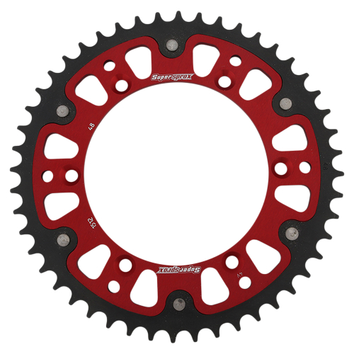 Supersprox - Supersprox Stealth Rear Sprocket - 48T - RST-1512-48-RED