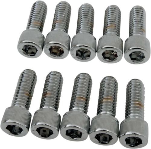 Drag Specialties - Drag Specialties Coarse-Thread Socket-Head Bolts - 5/16in.-18 x 7/8in. - MPB216