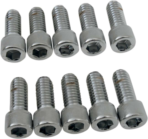 Drag Specialties - Drag Specialties Coarse-Thread Socket-Head Bolts - 5/16in.-18 x 3/4in. - MPB215