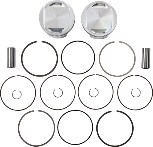 J.E. Pistons - J.E. Pistons FSR Piston Kit - Standard Bore 3.937in., 9.5:1 Compression - 324720