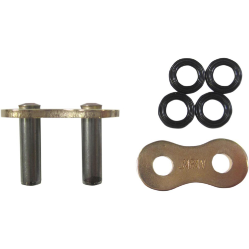 EK Chain - EK Chain Rivet Connecting Link for 525 Z 3D Premium Chain - M/L - Gold - 525Z/3D-MLJ/G