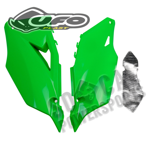 UFO Plastics - UFO Plastics Side Panels - Neon Green - KA04752AFLU