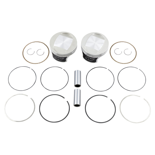 Wiseco - Wiseco Tracker Series Piston Kit (95ci.) - .010in. Oversized, 9.5:1 Compression - K0207P1