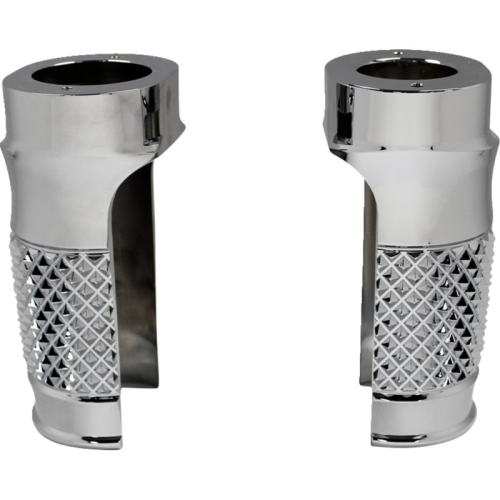 Eddie Trotta Designs - Eddie Trotta Designs Fork Slider Covers - Chrome - TC-WT962