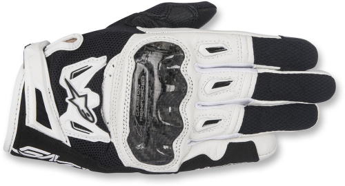 Alpinestars - Alpinestars Stella SMX-2 V2 Air Carbon Womens Gloves - 3517717-12-L - Black/White - Large