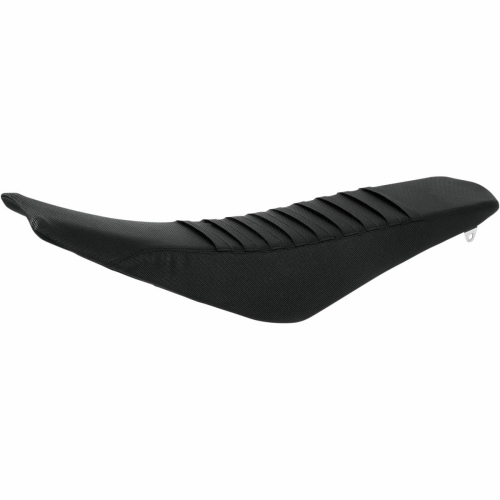 FLU Designs Inc. - FLU Designs Inc. Team Issue Pleated  Grip Seat Cover - Black/Black - 25402