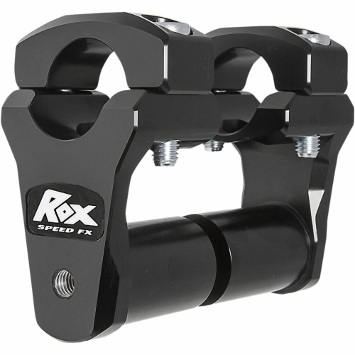 Rox Speed FX - Rox Speed FX 2in. Pivoting Risers for 1-1/8in. Handlebars - Black - 1R-P2PPS10K