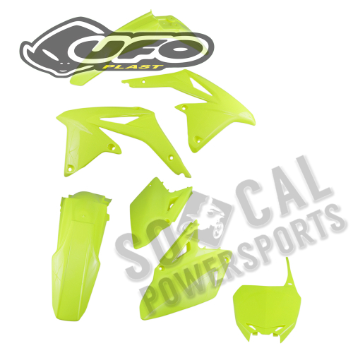 UFO Plastics - UFO Plastics Complete Body Kit - Yellow Fluo. - SUKIT417DFLU