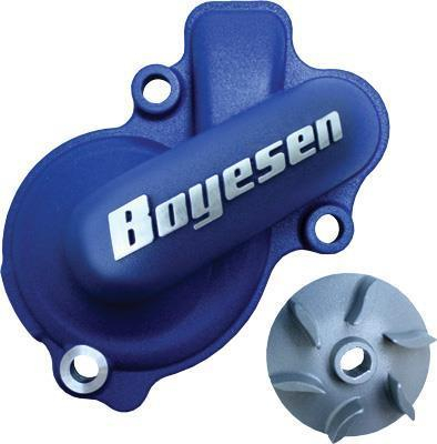 Boyesen - Boyesen Spectra Series Hy-Flo Water Pump Cover and Impeller Kit - Blue - WPK-38CL
