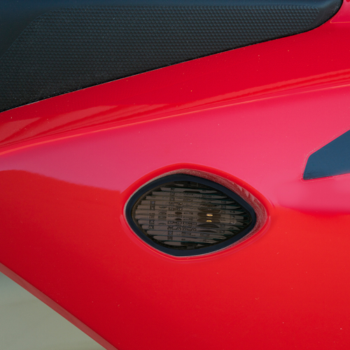 Hotbodies Racing - Hotbodies Racing Flush Mount Front Turn Signals - Dark Smoke - 41302-0101